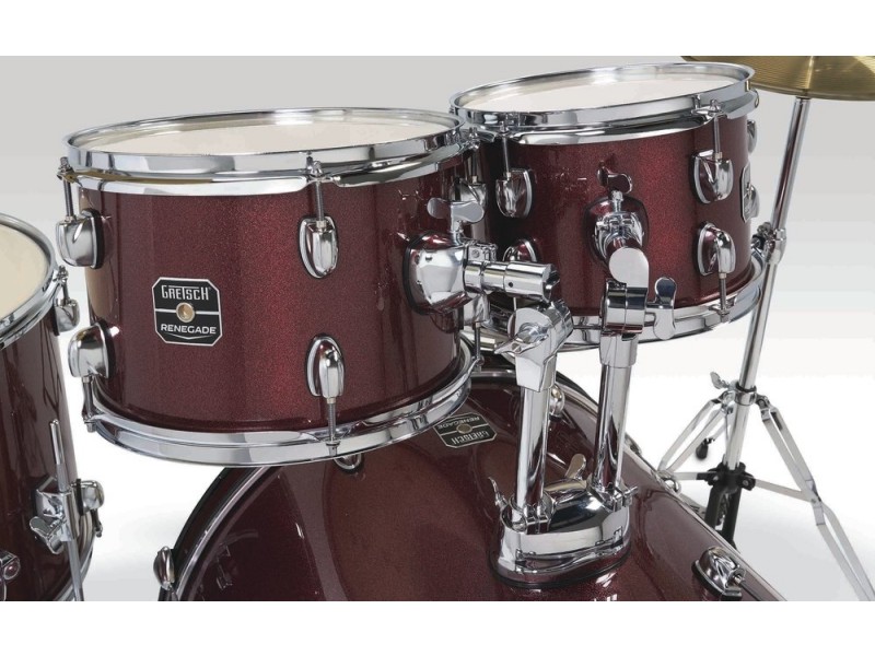 Gretsch Drum set Renegade Ruby Sparkle